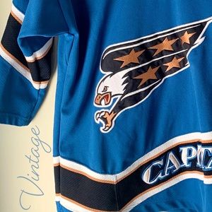 NHL Retro Boys Washington Capitals Hockey Jersey